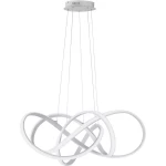 LED viseća svjetiljka 138 W Toplo-bijela WOFI ART 7097.01.63.7000 Aluminij (brušeni) boja