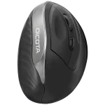 Dicota RELAX ergonomski miš bežično optički crna 5 Tipke 800 dpi, 1200 dpi, 1600 dpi ergonomski