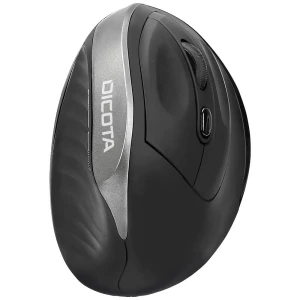 Dicota RELAX ergonomski miš bežično optički crna 5 Tipke 800 dpi, 1200 dpi, 1600 dpi ergonomski slika