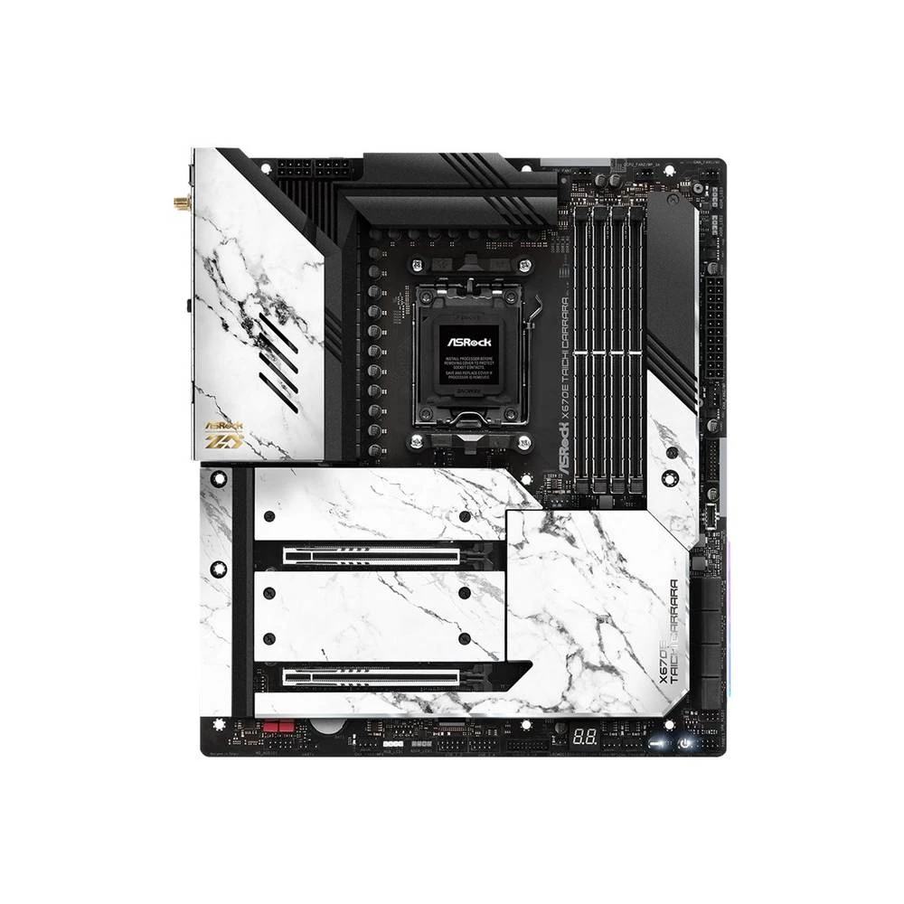 ASRock X670E Taichi Carrara matična ploča Baza #####AMD AM5 Faktor oblika (detalji) ATX Set čipova matične ploče AMD® X670 slika
