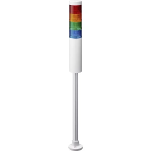Signalni toranj LED Patlite LR6-4M2PJNW-RYGB 4-bojno, Crvena, Žuta, Zelena, Plava boja 4-bojno, Crvena, Žuta, Zelena, Plava boja slika