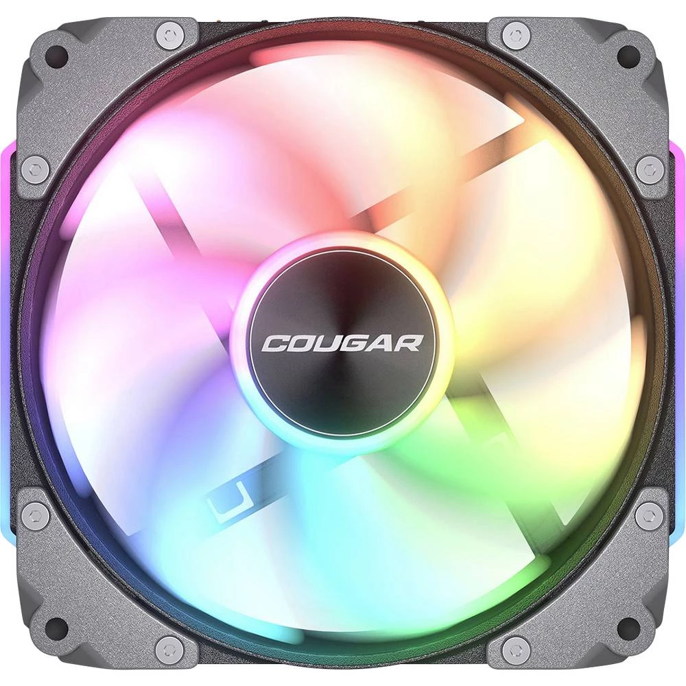 Cougar CF-APR12HB3-RGB ventilator za PC kućište crna (Š x V x D) 120 x 120 x 28 mm slika