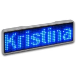 LED pločica s imenom Plava boja 44 x 11 piksel (Š x V x d) 93 x 30 x 6 mm Sertronics