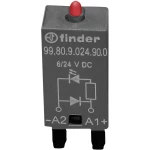 Utični modul Sa supresorskom diodom , S led 10 ST Finder 99.80.9.024.90.0 Boja svjetla: Crvena Pogodno za model: Finder 94.54.1,