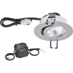 EVN  PC20N61502 LED ugradna svjetiljka   6 W toplo bijela krom boja