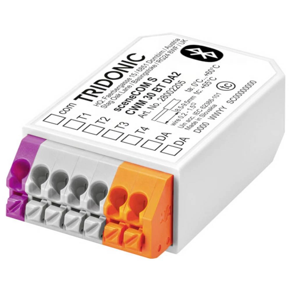 Tridonic sceneCOM S CWM 30 BT DA2 LED pogonski sklop 1 kom. slika