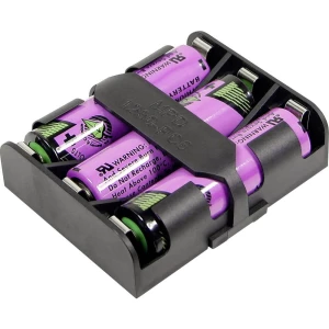 Baterije - držač 3x Mignon (AA) Lemni priključak (D x Š x V) 60 x 48 x 17 mm MPD BK-1280-PC6 slika
