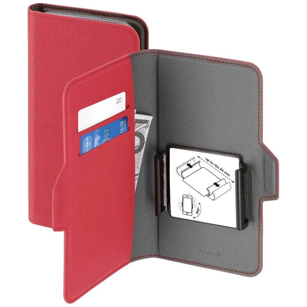 Hama Smart Move - Rainbow Pogodno za model mobilnog telefona: Geräte bis 7,1 x 14,4 cm, crvena Hama Smart Move - Rainbow knjižica Universal Geräte bis 7,1 x 14,4 cm crvena slika