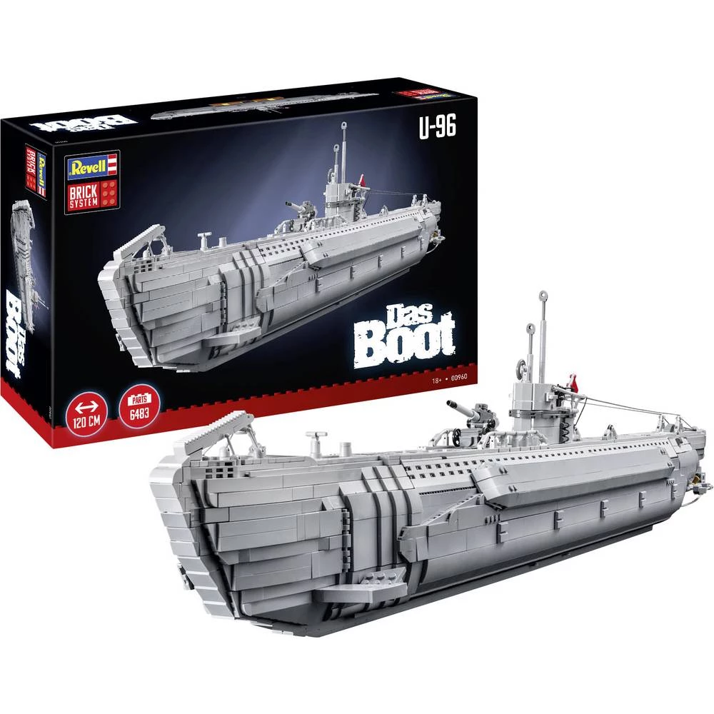 Revell 00960 U-Boot - Brick System komplet slika