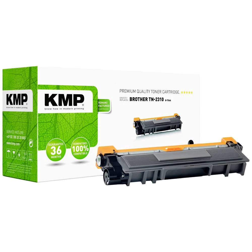 KMP toner zamijenjen Brother TN2310 kompatibilan crn 1200 Stranica B-T56A slika