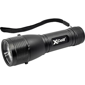 XCell    146362    LED    džepna svjetiljka    s trakom za nošenje oko ruke, s futrolom, sa stroboskopskim načinom    baterijski pogon    500 lm    7 h    179 g slika