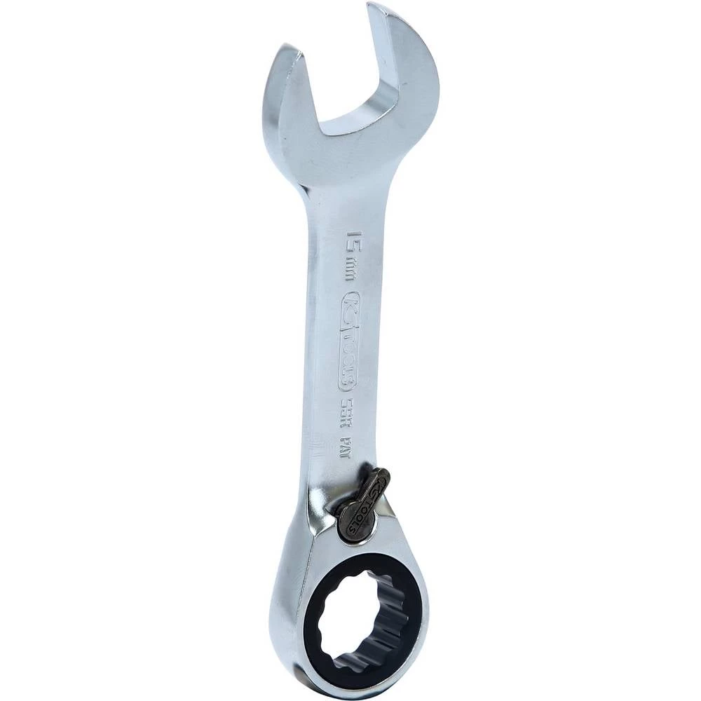 KS Tools 503.4638 503.4638 viličasto okasti ključ s račnom Veličina ključa (metrička) (naslov) 15 mm slika