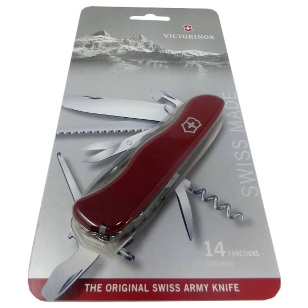 Victorinox Outrider 0.8513.B1 švicarski džepni nož Broj funkcija 14 crvena slika