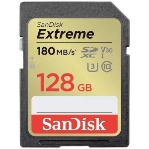 SanDisk Extreme PLUS sdxc kartica 128 GB UHS-Class 3 otporan na udarce, vodootporan slika