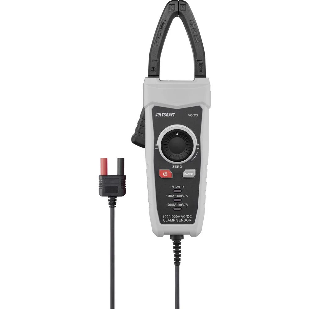 VOLTCRAFT VC-515 adapter za strujna kliješta Mjerni raspon A/AC (raspon): 1 - 1000 A Mjerni raspon A/DC (raspon): 1 - 10 slika