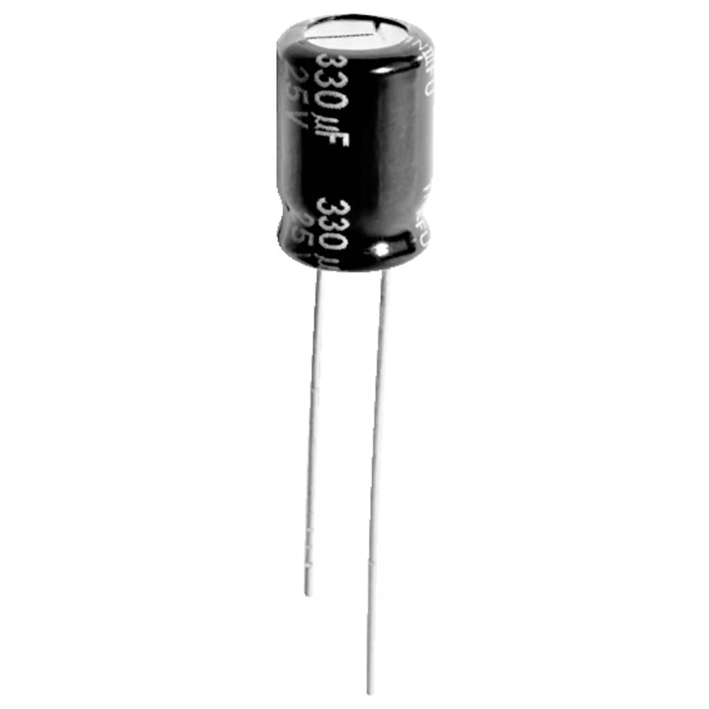Panasonic elektrolitski kondenzator radijalno ožičen 8.200 µF 10 V 20 % (Ø x V) 16 mm x 25.0 mm 1 kom. slika