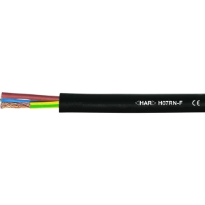Helukabel 37093-500 gumeni kabel H07RN-F 12 x 1.5 mm² crna 500 m slika