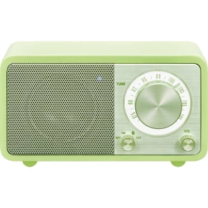 UKW Stolni radio Sangean WR-7 Genuine Mini Bluetooth Mogućnost punjenja Zelena slika