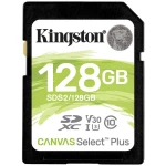Kingston Canvas Select Plus sdxc kartica 128 GB Class 10 UHS-I