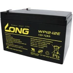 Long WP12-12E WP12-12E olovni akumulator 12 V 12 Ah olovno-koprenasti (Š x V x D) 151 x 98 x 98 mm plosnati priključak 6.35 mm ciklus postojanosti, nisko samopražnjenje, bez održavanja