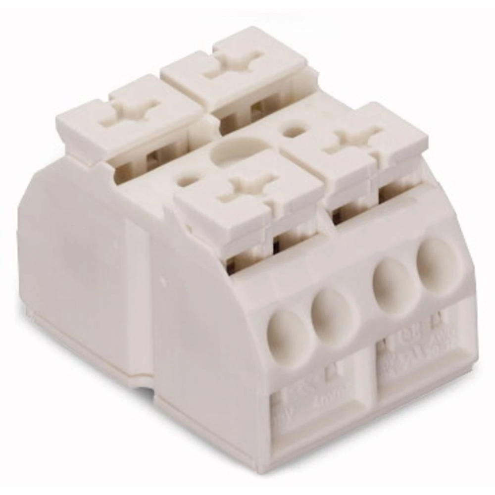 WAGO 862-632 stezaljka za priključivanje uređaja opružna stezaljka bijela 500 St. slika