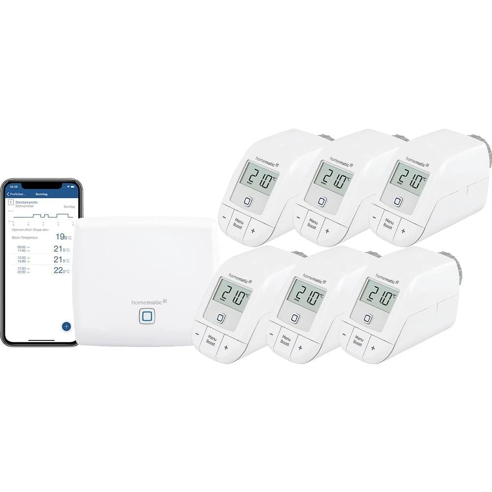 Homematic IP radijski početni komplet-grijanje für 6 Heizkörper slika