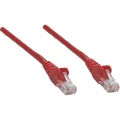 LAN (RJ45) Mreža Priključni kabel CAT 6 U/UTP 0.25 m Crvena Intellinet slika