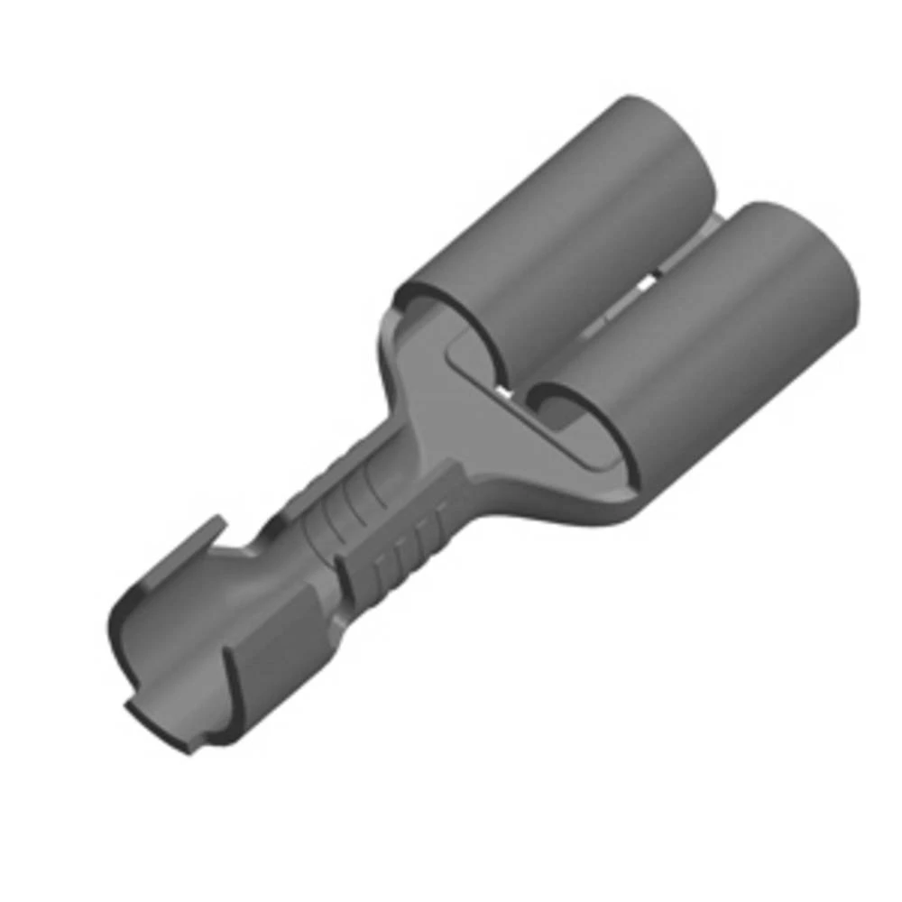 Vogt Verbindungstechnik 3831n.60 plosnate natične stupice  Širina utikača: 6.30 mm Debljina utikača: 0.80 mm 180 ° neizo slika