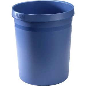 HAN GRIP KARMA 18198-16 koš za smeće 18 l (Ø x V) 312 mm x 350 mm reciklažna plastika plava boja 1 St. slika