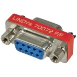 LINDY serijsko sučelje adapter [1x 9-polni ženski konektor D-Sub - 1x 9-polni ženski konektor D-Sub]  crvena