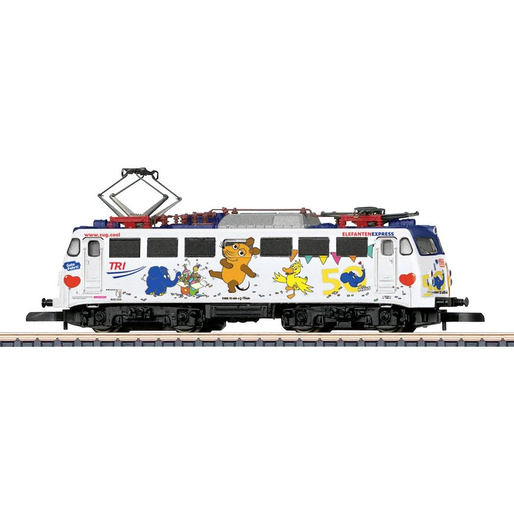 Märklin 88417 Z električna lokomotiva BR 110 Elefantenexpress tvrtke Train Rental GmbH (TRI) slika