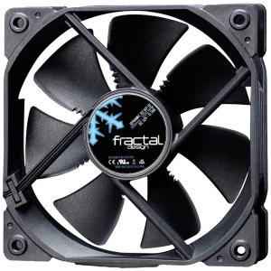Fractal Design Dynamic X2 ventilator za PC kućište crna (Š x V x D) 120 x 25 x 120 mm slika