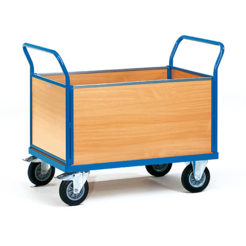 Fetra Hauptartikel 2550 kolica s platformom čelik obložen s prahom Opterećenje (maks.): 400 kg slika