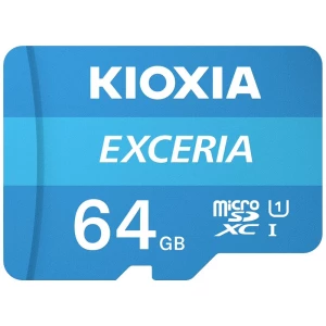 Kioxia EXCERIA microsdxc kartica 64 GB UHS-I otporan na udarce, vodootporan slika