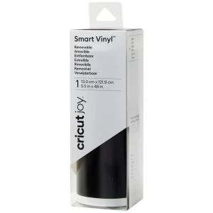 Cricut Joy Smart Vinyl Removable 14x122cm (crna) Cricut Smart Vinyl Removable folija  crna slika