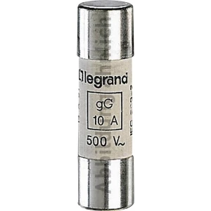 <br>  Legrand<br>  014302<br>  cilindrični osigurač<br>  <br>  <br>  <br>  <br>  2 A<br>  <br>  500 V/AC<br>  10 St.<br> slika