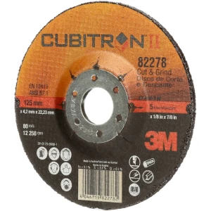 3M 81149 Cubitron™ brusna ploča promjer 125 mm Promjer bušotine 22.23 mm  10 St. slika