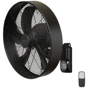 Sygonix  zidni ventilator  (D x Š x V) 450 x 450 x 355 mm Boja krila: crna Boja kućišta (detalji): crna (mat) slika