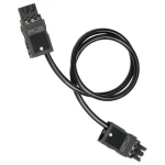 Hager GKWAD03006 spojni kabel mrežni adapter - mrežni konektor Ukupan broj polova: 2 + PE crna 0.60 m 1 St.