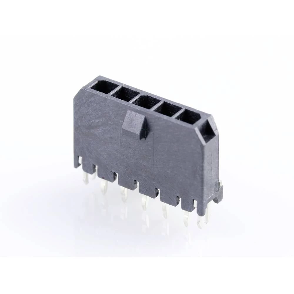 Molex ugradna standardna letva s muškim kontaktima Ukupan broj polova 5 Raster: 3.00 mm 436500519 kom. Tray slika