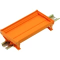 Osnovni element kućišta za profilne šine, narančaste boje Weidmüller PF RS 90 OR 2000MM 2 m slika
