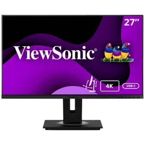 Viewsonic VG2756-4K LED zaslon 68.6 cm (27 palac) Energetska učinkovitost 2021 F (A - G) 3840 x 2560 piksel UHD 5 ms HDMI™, DisplayPort, USB-C®, USB a, RJ45 IPS LED slika