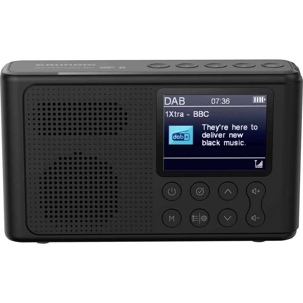 Grundig Music 6500 desktop radio DAB+ (1012), DAB (1013) CD, DAB+, MP3, USB, Bluetooth® crna slika
