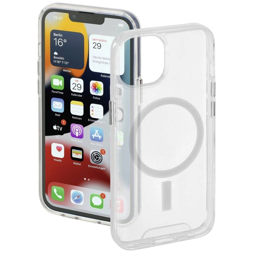 Maska &quot,MagCase Safety&quot, za Apple iPhone 13, prozirna Hama MagCase Safety etui Apple iPhone 13 prozirna slika