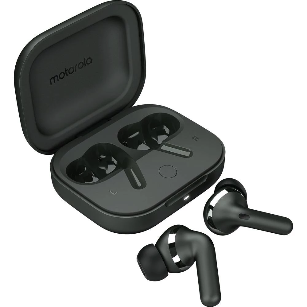 Motorola moto buds+ In Ear slušalice Bluetooth® Forest Grey vodoodbojne slika