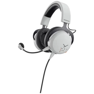 beyerdynamic MMX 150 igre Over Ear Headset žičani stereo siva smanjivanje šuma mikrofona kontrola glasnoće, utišavanje mikrofona slika