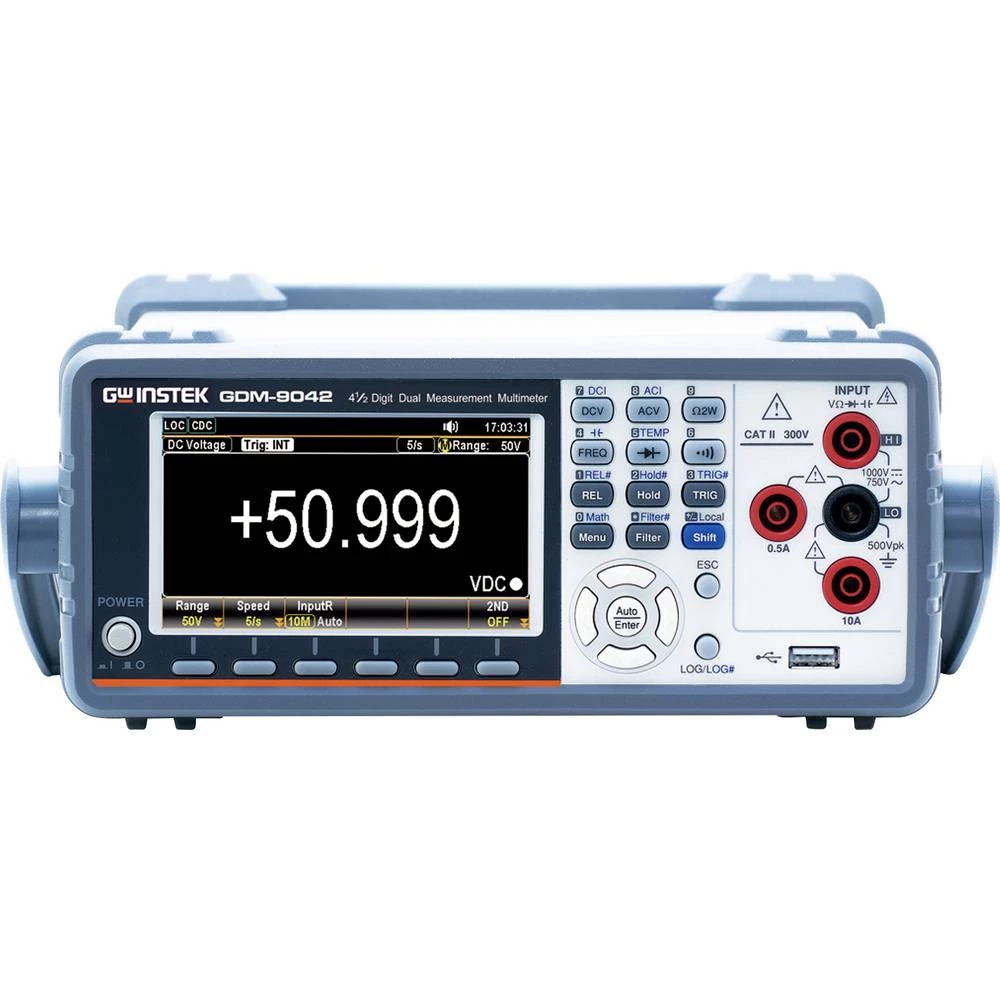 GW Instek GDM-9042 mit GPIB visoko precizni mjerni uređaj digitalni CAT II 300 V Zaslon (brojevi): 50.000 slika