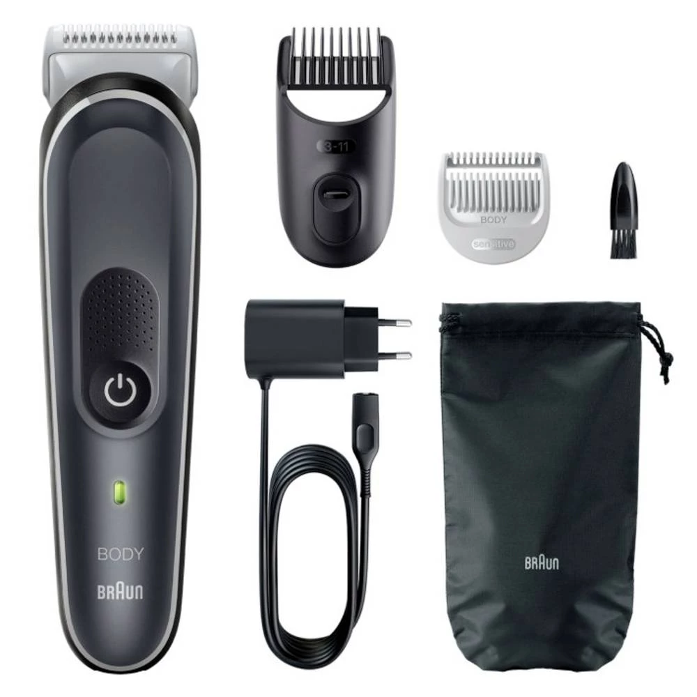 Braun BG5350 aparat za šišanje dlačica na tijelu crna slika