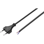 Kabel za napajanje Euro utikač (ravni)/otvoreni kraj, 1,5 m, crni Sygonix SY-5044226 struja priključni kabel  crna 1.50 m