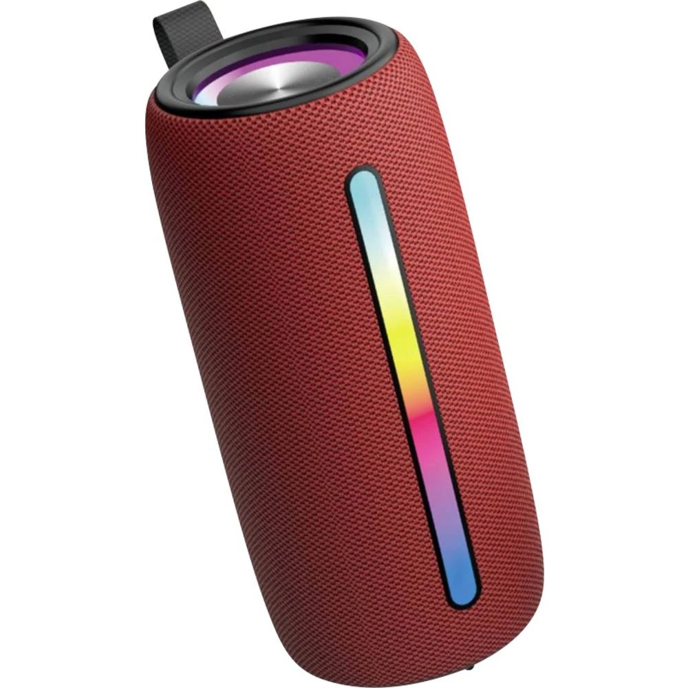 Denver BTL-360BD Bluetooth zvučnik AUX, funkcija govora slobodnih ruku, prijenosni, USB bordo boja slika